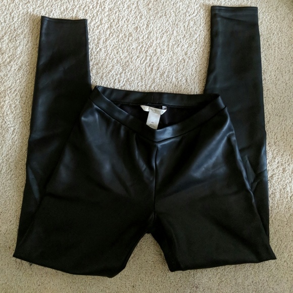 LC Lauren Conrad Pants - Faux leather leggings